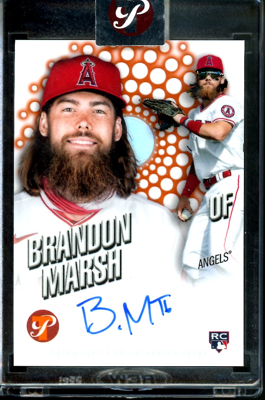 Brandon Marsh Philadelphia Phillies 2022 MLB Topps Now Card 1143