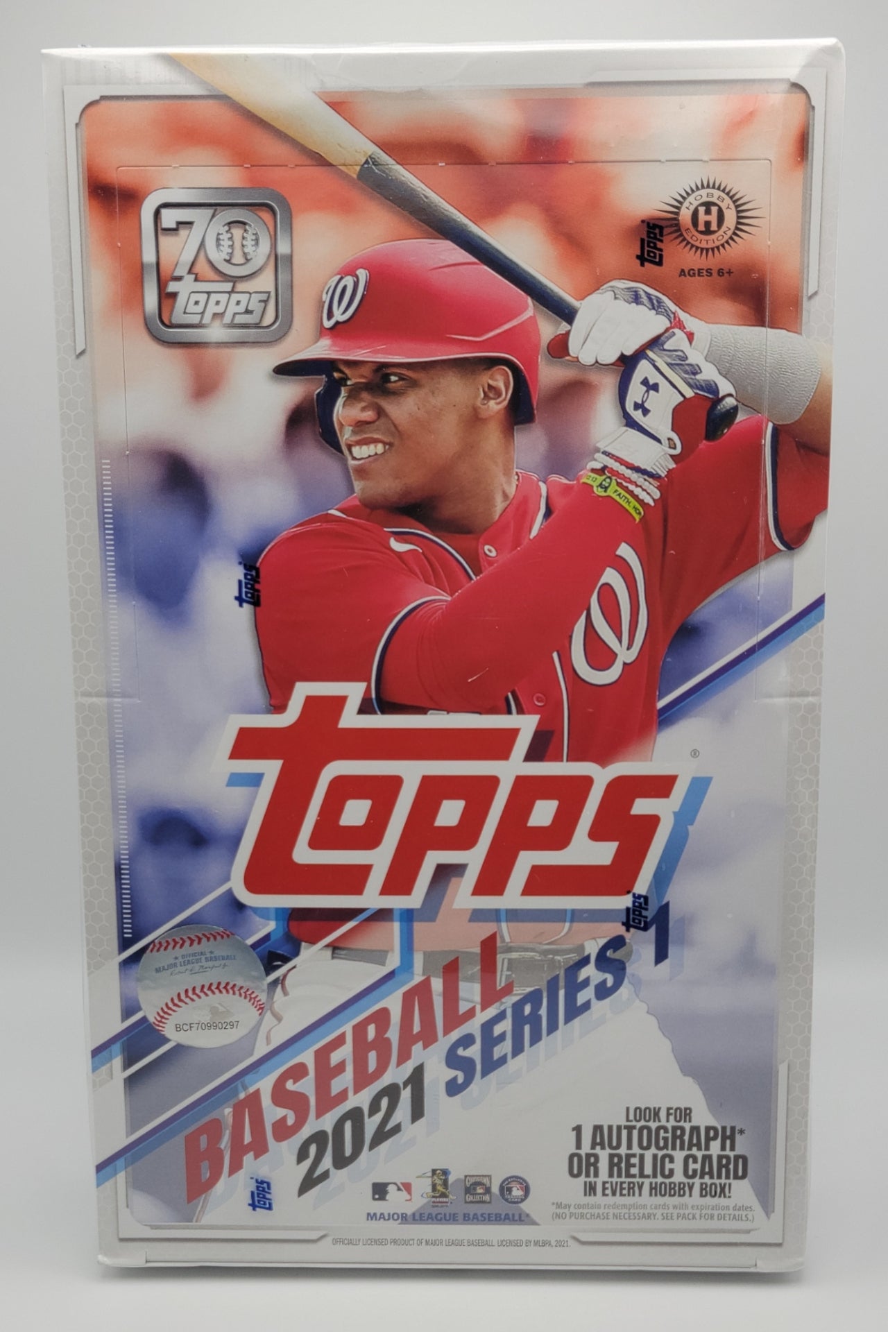 Juan Soto 2023 Topps Father's Day Commemorative Team Patch Card