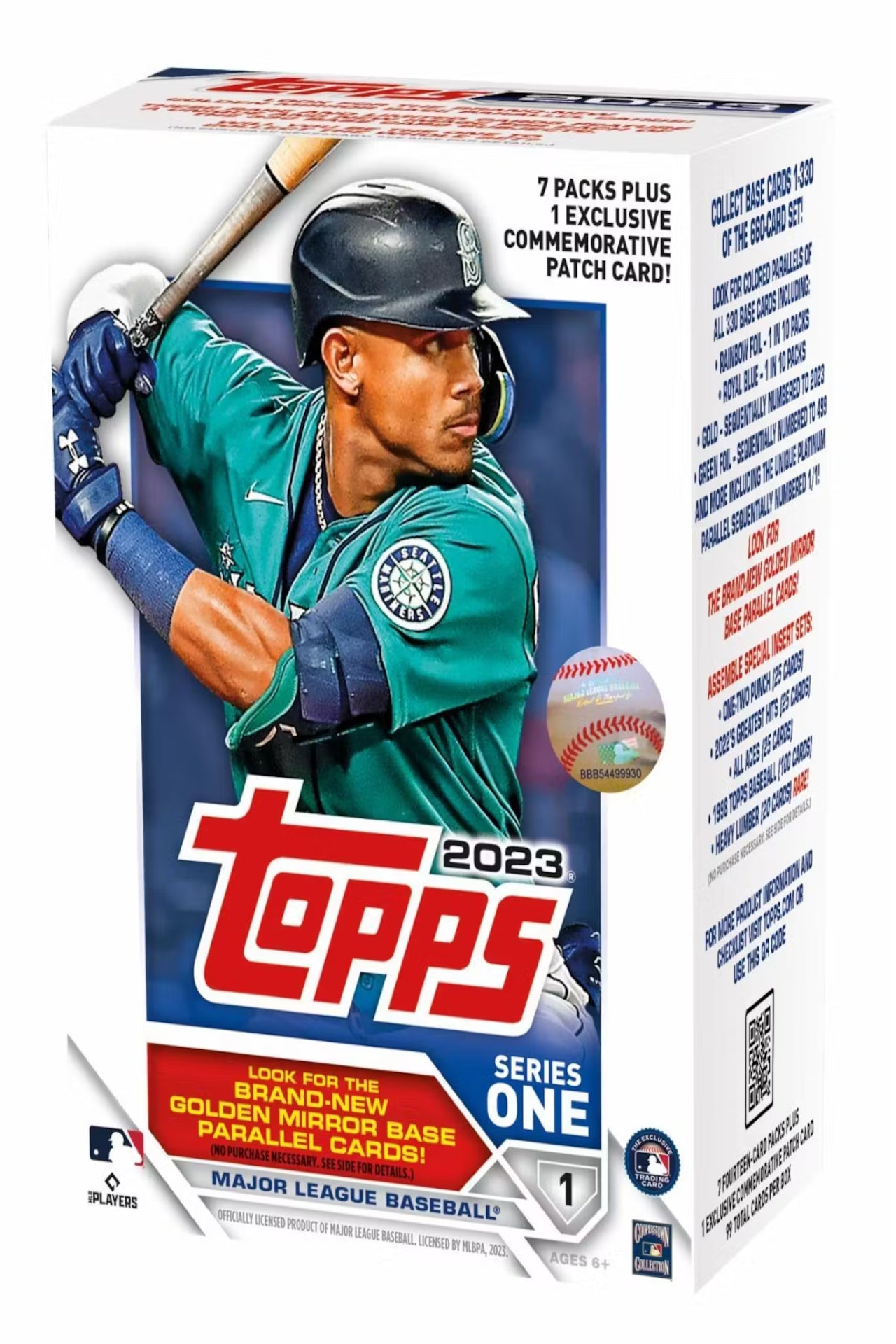 2023 Topps Series 1 Baseball Retail Blaster Box (Commemorative Relic Card)