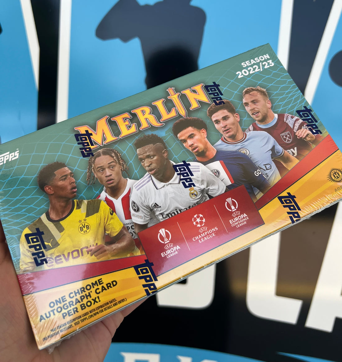 2022/23 Topps Merlin Chrome UEFA Club Competitions Soccer Review