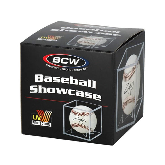 BCW Baseball Showcase with Built-In Stand (UV)