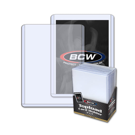 BCW 3x4 Top Loader Card Holder - Premium