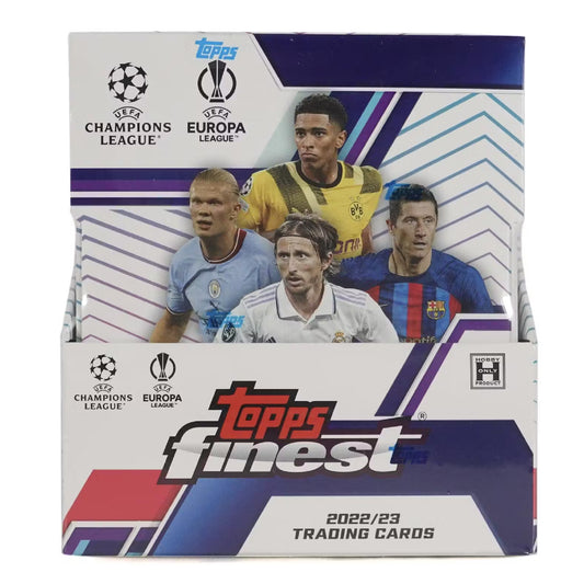 2022/23 Topps Finest UEFA Club Competitions Soccer Hobby Box