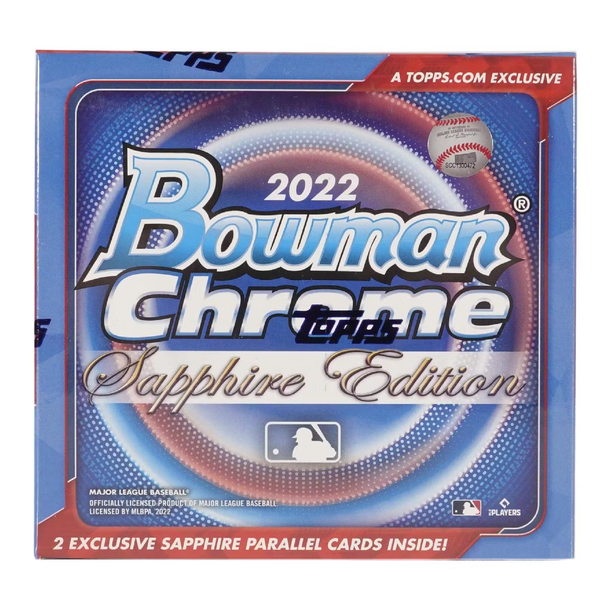 2022 Bowman Chrome Sapphire Baseball Hobby Box 