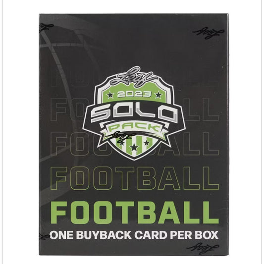 2023 Leaf Solo Pack Football Hobby Box