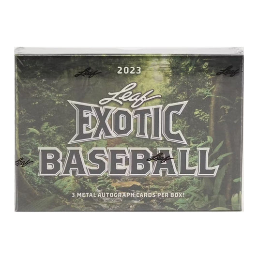 2023 Leaf Exotic Baseball Hobby Box