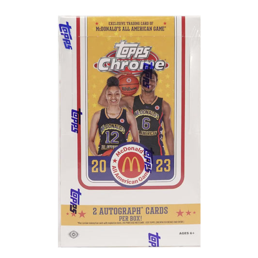 2023/24 Topps Chrome McDonalds All-American Basketball Hobby Box