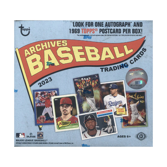2023 Topps Archives Baseball Hobby Collectors Tin Box