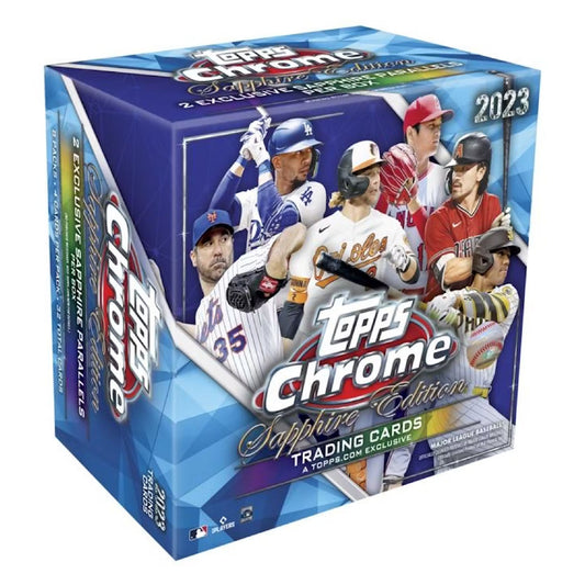 2023 Topps Chrome Sapphire Edition Baseball Hobby Box