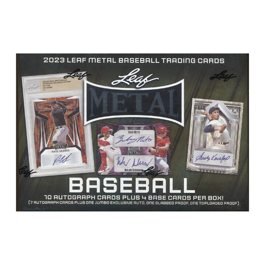 2023 Leaf Metal Baseball Jumbo Hobby Box