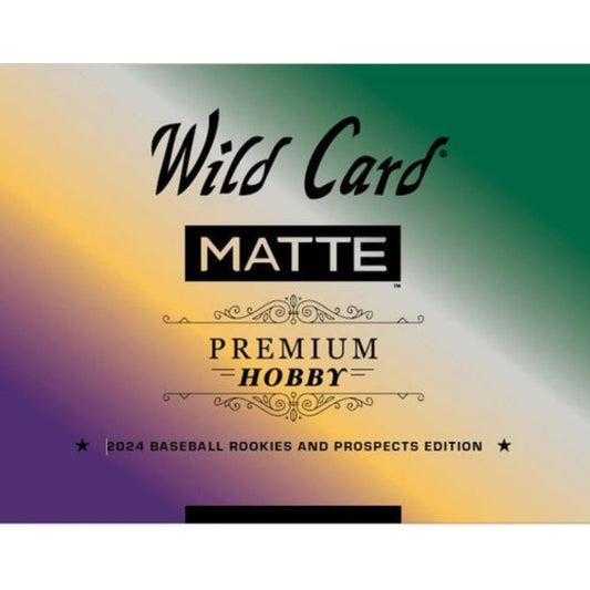 2024 Wild Card Matte Rookies & Prospects Baseball Hobby Box