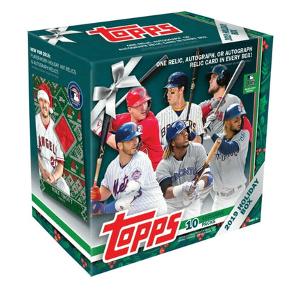 2019 Topps Baseball Holiday Mega Box