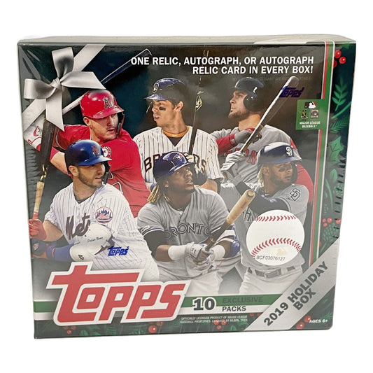 2019 Topps Baseball Holiday Mega Box