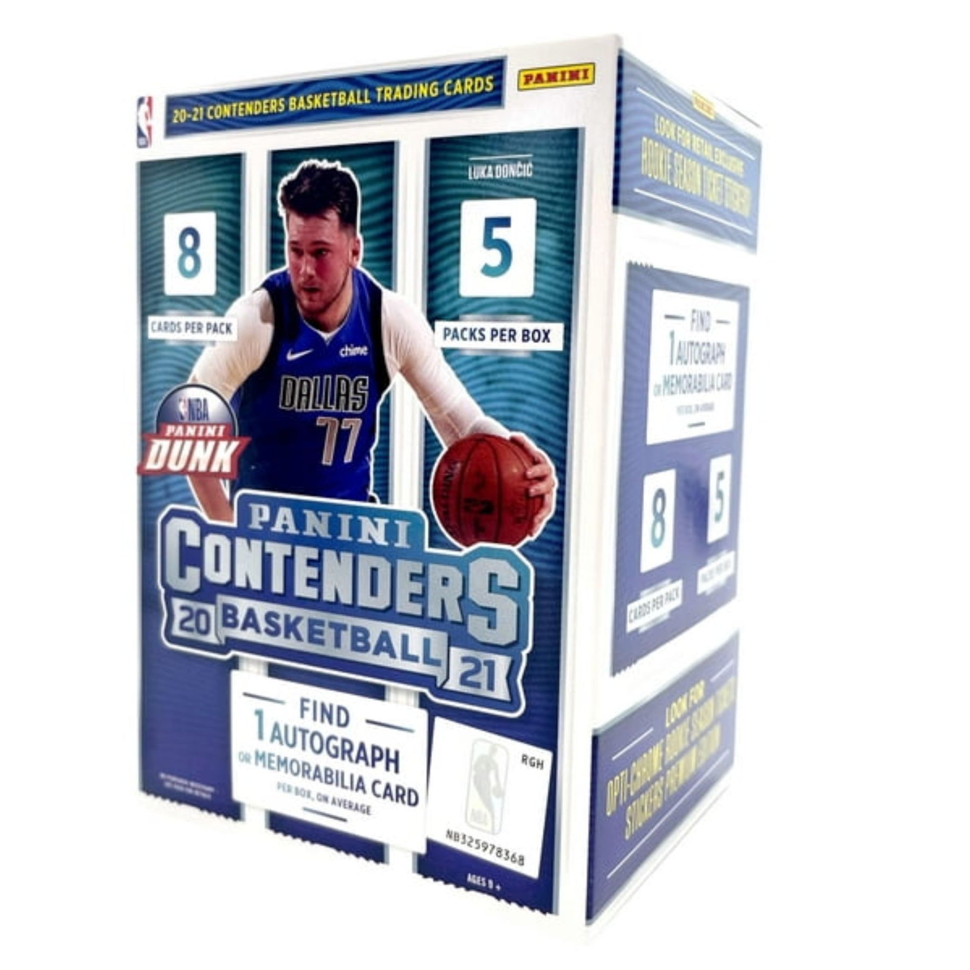 2020/21 Panini Contenders Basketball Blaster Box
