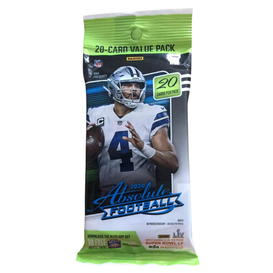 2020 Panini Absolute Football Cello Fat Pack