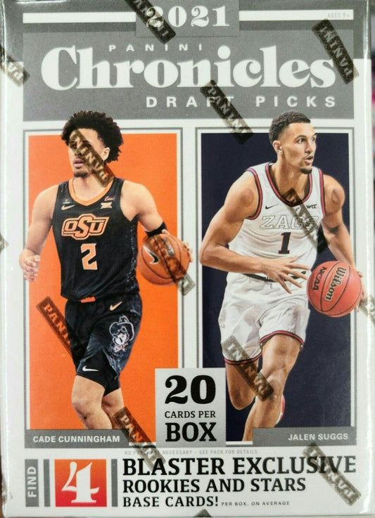 2021/22 Panini Chronicles Draft Picks Basketball Blaster Box