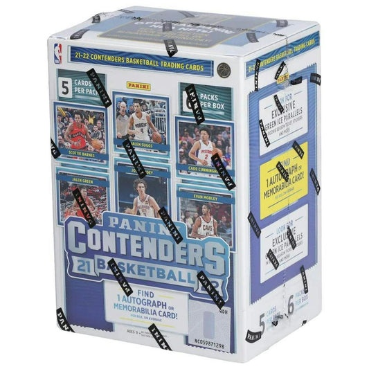 2021/22 Panini Contenders Basketball Blaster Box