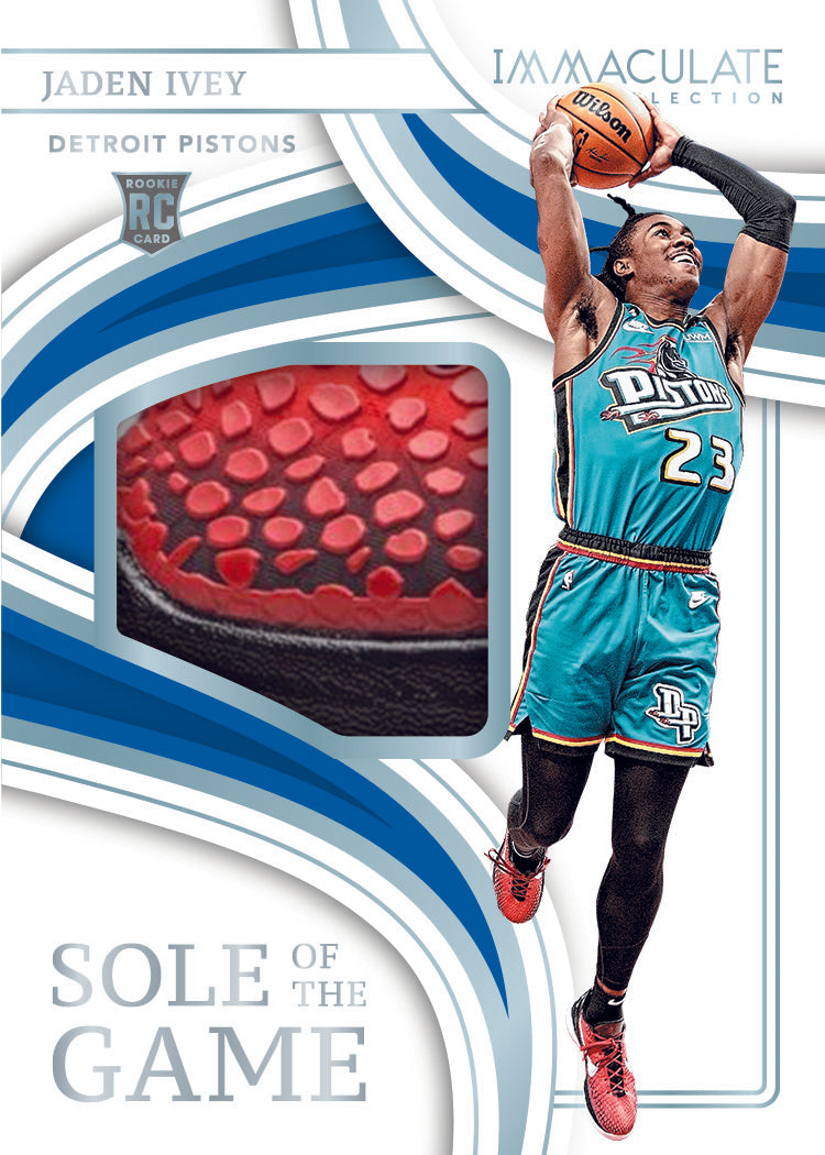 2022/23 Panini Immaculate Basketball Cards_Jaden Ivey_Sole of the Game