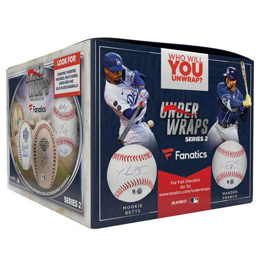 2022 Fanatics Authentic Under Wraps Series 2 Single Baseball Box