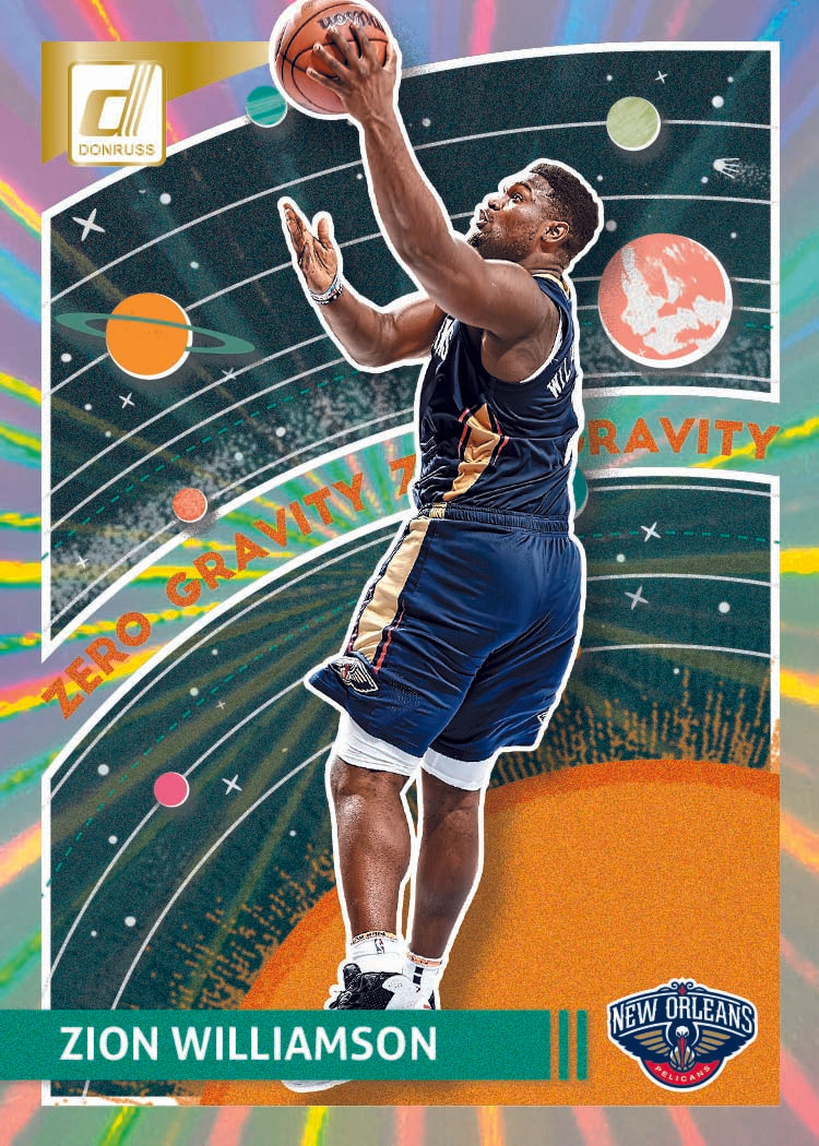 2023/24 Panini Donruss Basketball Cards-Zion Williamson_Zero Gravity