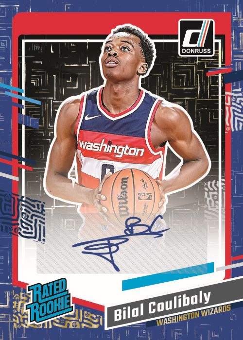 2023/24 Panini Donruss Choice Basketball Cards-Bilal Coulibaly-Rated Rookies