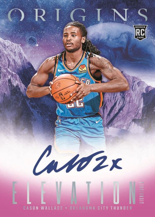 2023/24 Panini Origins Basketball Cards - Cason Wallace_Elevation