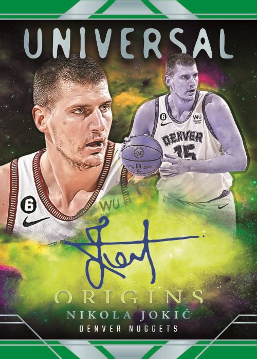 2023/24 Panini Origins Basketball Cards - Nikola Jokic Auto_Universal