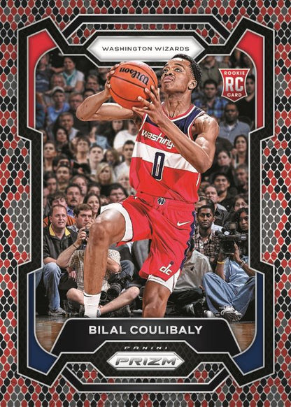 2023/24 Panini Prizm Basketball Cards-Bilal Coulibaly-Snakeskin