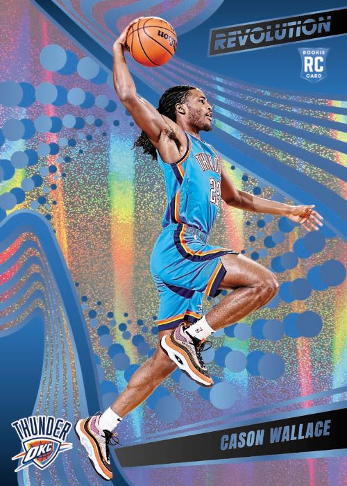 2023/24 Panini Revolution Basketball Cards-Cason Wallace Rookies