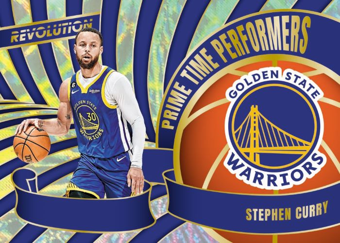 2023/24 Panini Revolution Basketball Cards-Stephen Curry- Prime Time