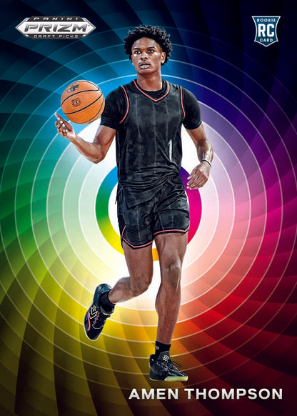 2023/24 Panini Prizm Draft Picks Basketball Hobby Box-Amen Thompson_Colorwheel