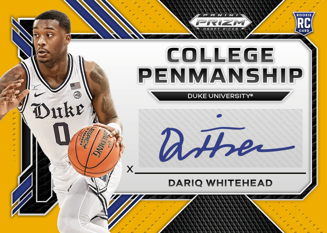 2023/24 Panini Prizm Draft Picks Basketball Hobby Box-Dariq Whitehead