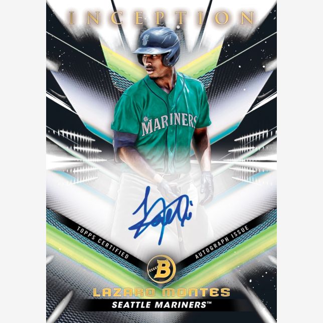 2023 Bowman Inception Baseball Cards-Lazaro Montes-Inception Autographs