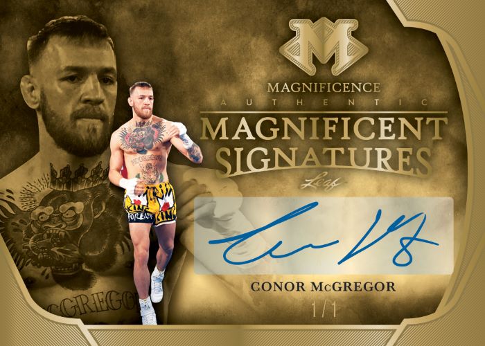 2023 Leaf Magnificence Sports Cards - Conor McGregor