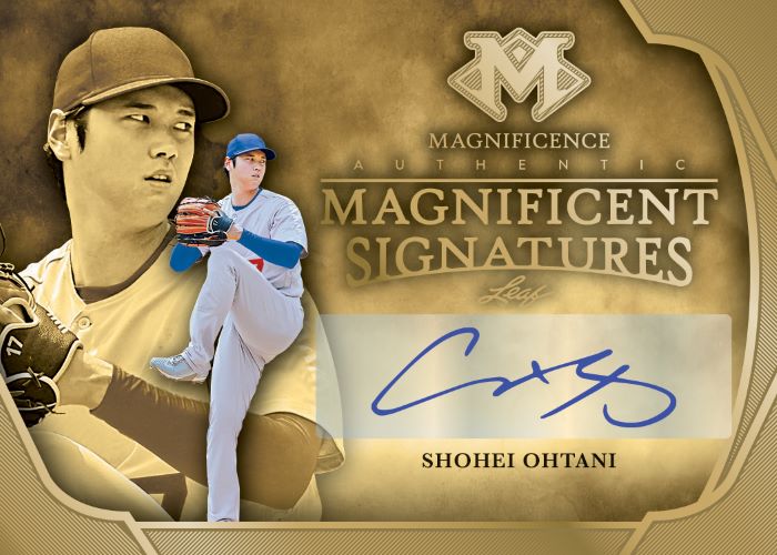 2023 Leaf Magnificence Sports Cards - Shohei Ohtani - Magnificent Signatures