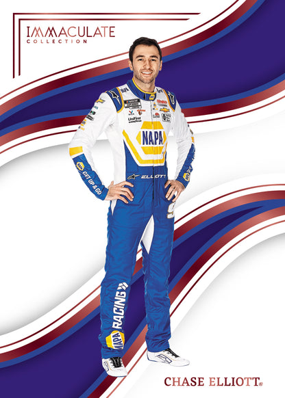 2023 Panini Chronicles Racing Cards-Chase Elliott-Immaculate
