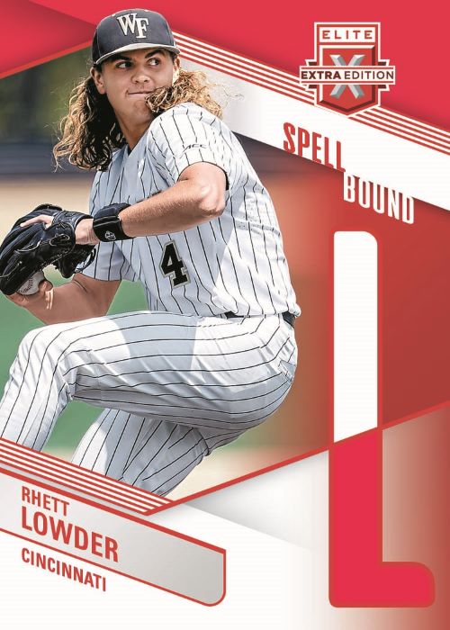 2023 Panini Elite Extra Edition Baseball Cards-Rhett Lowder Spellbound