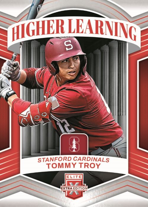 2023 Panini Elite Extra Edition Baseball Cards-Tommy Troy Higher Learning