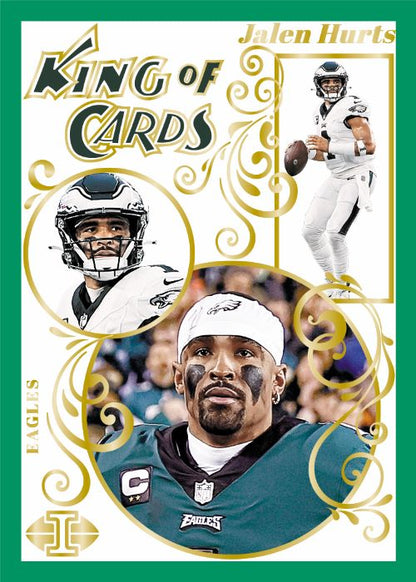 2023 Panini Illusions Football Cards - Jalen Hurts_King of Cards