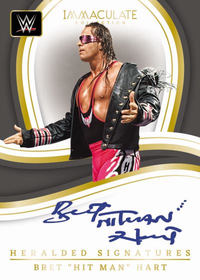 2023 Panini Immaculate WWE Wrestling Cards - Bret "Hit Man" Hart