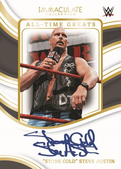 2023 Panini Immaculate WWE Wrestling Cards -  "Sttone Cold" Steve Austin