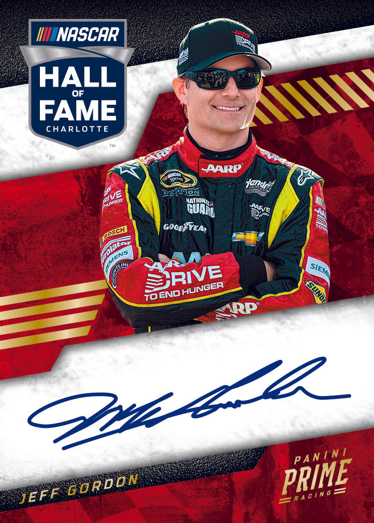 2023 Panini Prime Racing Cards_Jeff Gordon Auto_Hall of Fame