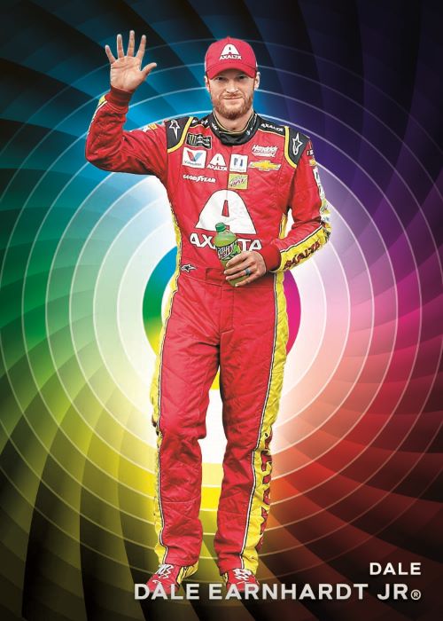 2023 Panini Prizm Racing Cards-Dale Earhardt Jr-Color Wheel