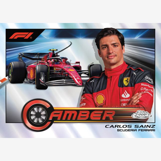 2023 Topps Chrome F1 Formula 1 Racing Cards-Carlos Sainz