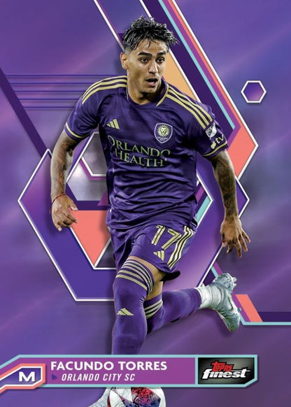 2023 Topps Finest MLS Cards-Facundo Torres