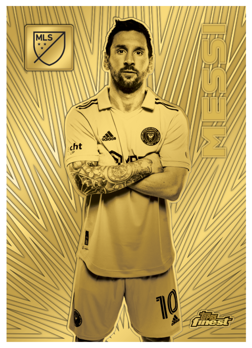 2023 Topps Finest MLS Cards-Mess_Idols_Gold