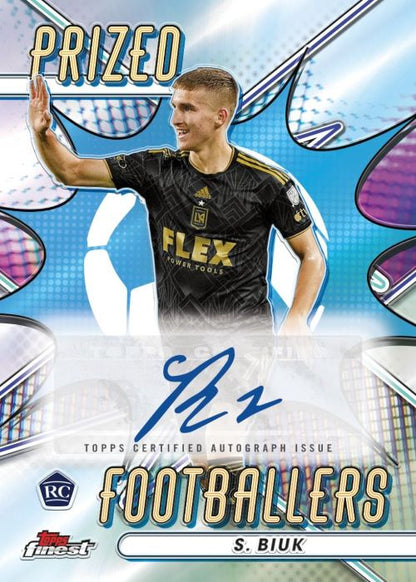 2023 Topps Finest MLS Cards-S. Biuk Auto_Footballers
