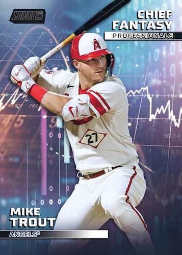 2023 Topps Stadium Club Baseball Cards-Mike Trout-Chief Fantasy Professionals