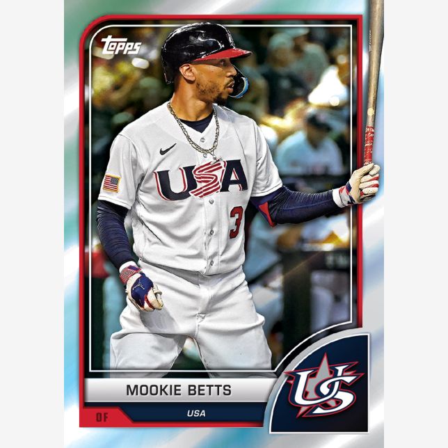 2023 Topps World Baseball Classic Cards-Mookie Betts