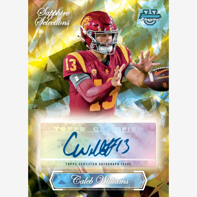 2023 Bowman University Chrome Football YOU PICK CARDS UPDATED